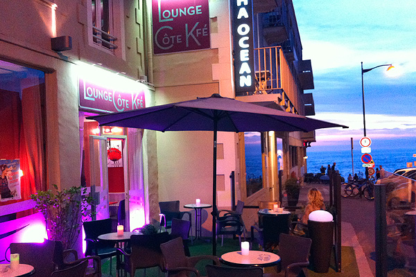 Our bar … the Lounge Côte KFÉ