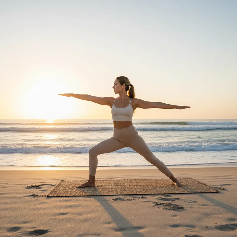 Yoga en bord de mer : corps et esprit
